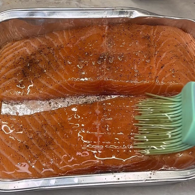 Lasis Medus Marinādē Lasis Medus Marinādē